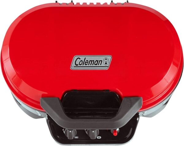 Coleman Roadtrip 225 Portable Tabletop Propane Grill, Red - Image 7