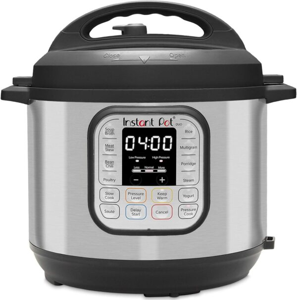 Instant Pot DUO 60 Duo 7-in-1 Smart Cooker, 5.7L - Pressure Cooker, Slow Cooker, Rice Cooker, Sauté Pan, Yoghurt Maker, Steamer and Food Warmer, Brushed Stainless Steel - Image 2