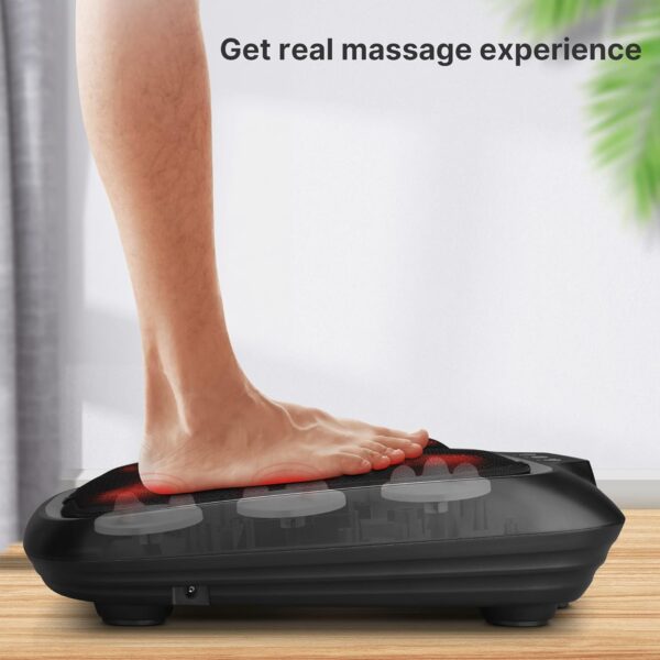 RENPHO Foot Massager with Heat, Shiatsu Foot Massage Machine, 2-in-1 Feet and Back Massager with Deep Kneading, Electric Foot Massage with Removable Cover, Portable, Gifts for Men, Women - Image 5