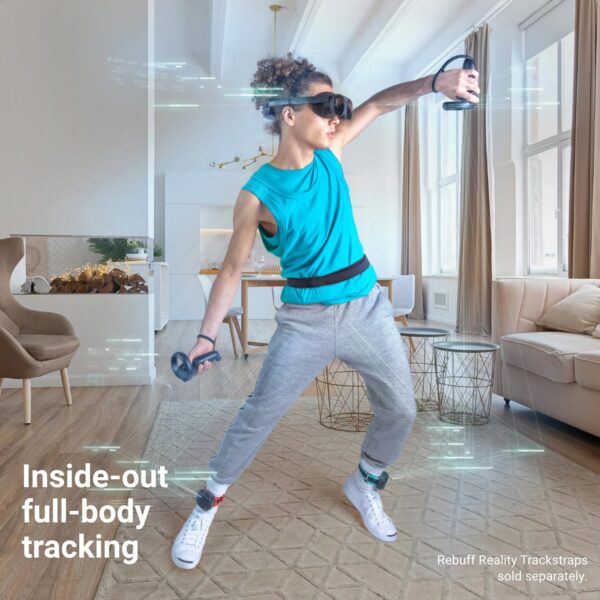 HTC VIVE Ultimate Tracker, 3 Trackers + 1 Dongle — Full-Body Tracking for VR - Image 4