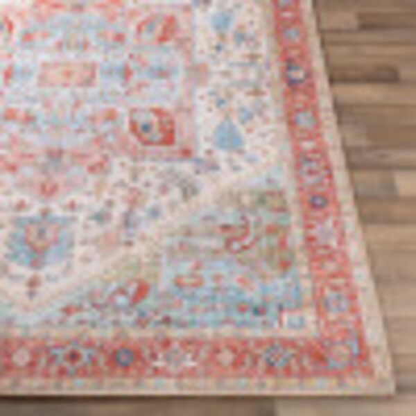 Livabliss Bree Vintage Medallion Area Rug, 5' x 7'6", Beige - Image 3