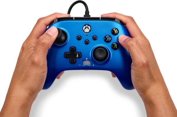 PowerA Enhanced Wired Controller for Xbox Series X|S, Wired Video Game Controller, Gamepad for Xbox X and S, Officially Licenced by Xbox, 2 Years Manufacturer Warranty- Sapphire Fade - Image 3