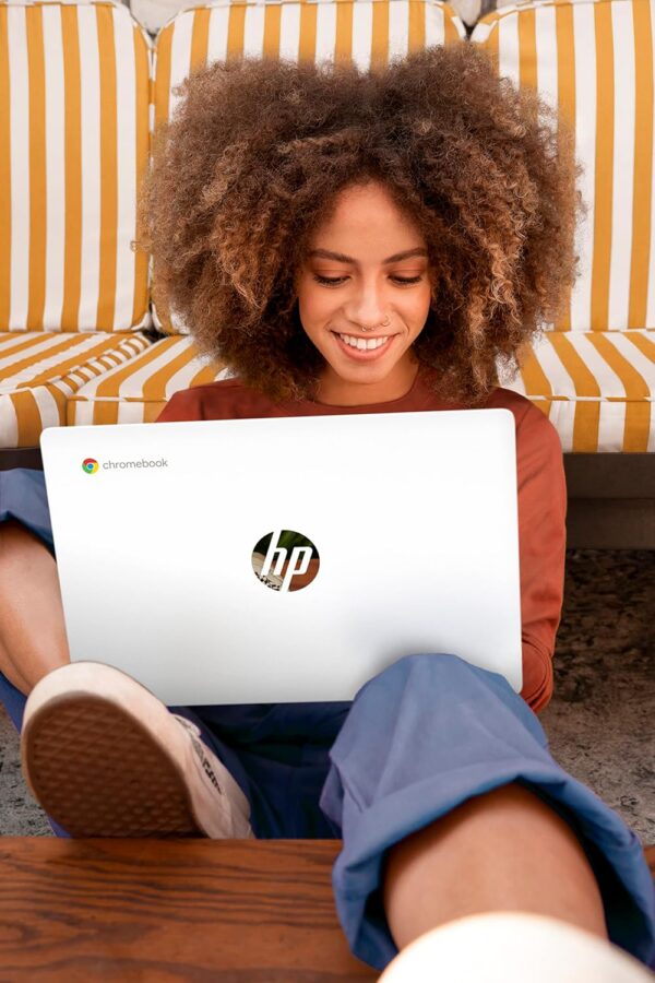 HP Chromebook 11a-na0001sa | Mediatek MT8183 Processor | 4GB RAM | 64GB eMMC | 11.6 inch HD 16:9 display | Google Chrome OS | White - Image 10