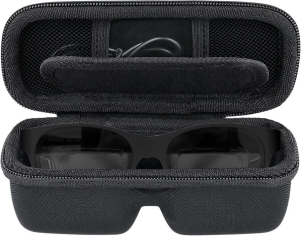 Khanka Hard Carrying Case Compatible with XREAL Air 2 Pro/Air 2 / Air AR Glasses,Protective Storage Cover for Smart Glasses Video Glasses（Case Only） - Image 3