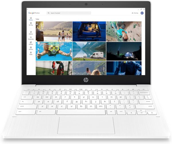 HP Chromebook 11a-na0001sa | Mediatek MT8183 Processor | 4GB RAM | 64GB eMMC | 11.6 inch HD 16:9 display | Google Chrome OS | White - Image 12