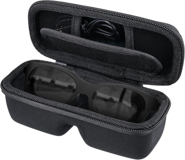 Khanka Hard Carrying Case Compatible with XREAL Air 2 Pro/Air 2 / Air AR Glasses,Protective Storage Cover for Smart Glasses Video Glasses（Case Only） - Image 2