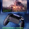 Switch Controller Compatible with Switch/Lite/OLED/PC/Windows/iOS/Android, 1000mAh Ergonomic Wireless Switch Pro Controller with Lightning LED Programmable Wake Up Turbo Vibration Switch Accessories - Image 4