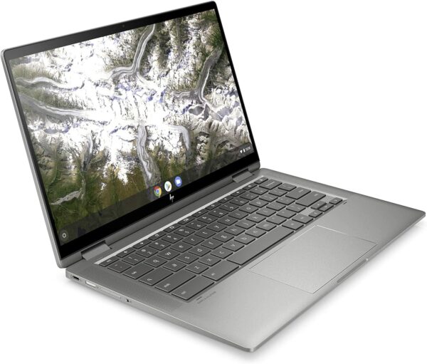 HP Chromebook 14" Laptop PC 14c-ca0003sa, Intel Pentium Gold, 4GB RAM, 64GB SSD, FHD, Mineral silver - Image 5