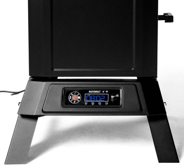 Masterbuilt 710 WiFi Digital Smoker, Vertical Design, 711 Cooking Sq. Inches, 4 Chrome Coated Smoking Racks, Wood Chip Loader, Electric Fuel Source to Plug in and Start Cooking, Black Model MB20072124 - Image 5