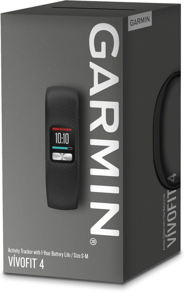 Garmin vivofit 4 Health and Fitness Activity Tracker, Black, Small/Medium - Image 12