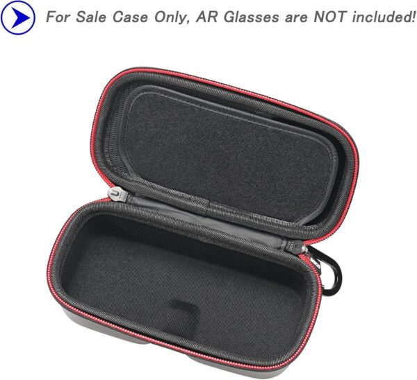 RLSOCO Carrying Case Compatible With XREAL Air/Air 2 AR Glasses (Case Only), Black, Large - Image 3