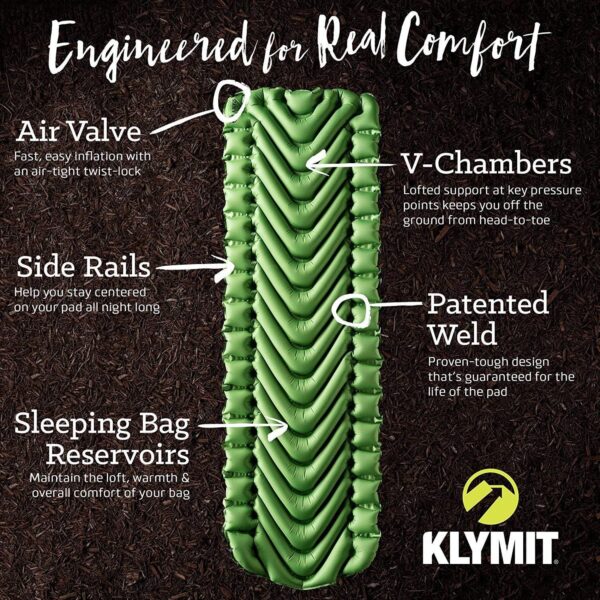 Klymit Static V Lightweight Sleeping Pad - Image 3