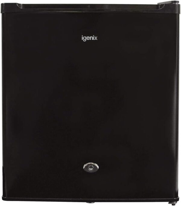 Igenix IG3711BL Table Top Fridge with 47 Litre Capacity, 4 Litre Ice Box, 1 Shelf, Reversible and Lockable Door, Black - Image 4