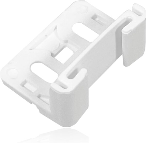 SPARES2GO Door Plastic Mounting Bracket Fixing Slide Kit compatible with Frigidaire Integrated Fridge Freezer/Refrigerator - Image 4