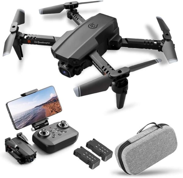 Drone with Camera 4K,Drone Dual Camera Track Flight Gravity Sensor Gesture Photo Video Altitude Hold Headless Mode RC Quadcopter for Adults Kid - Image 2