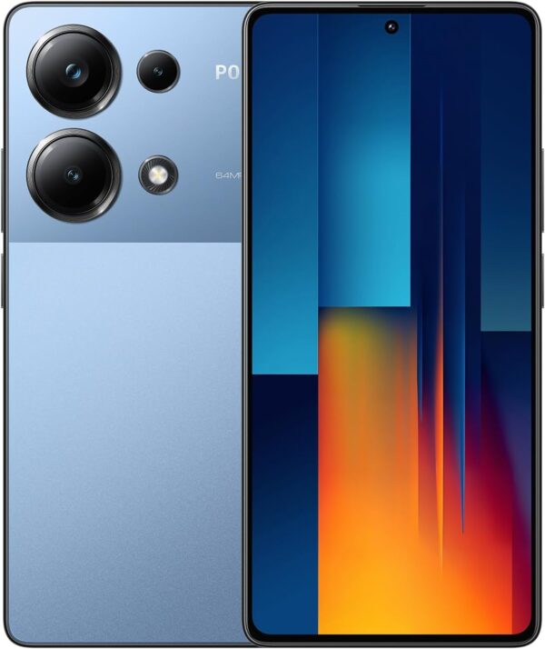 POCO M6 Pro Blue - Smartphone 12+512GB, Helio G99, 64MP triple camera, 6.67" Flow 120Hz AMOLED display, 5000mAh, 67W turbo charging (UK Version + 2 Years Warranty) - Image 2