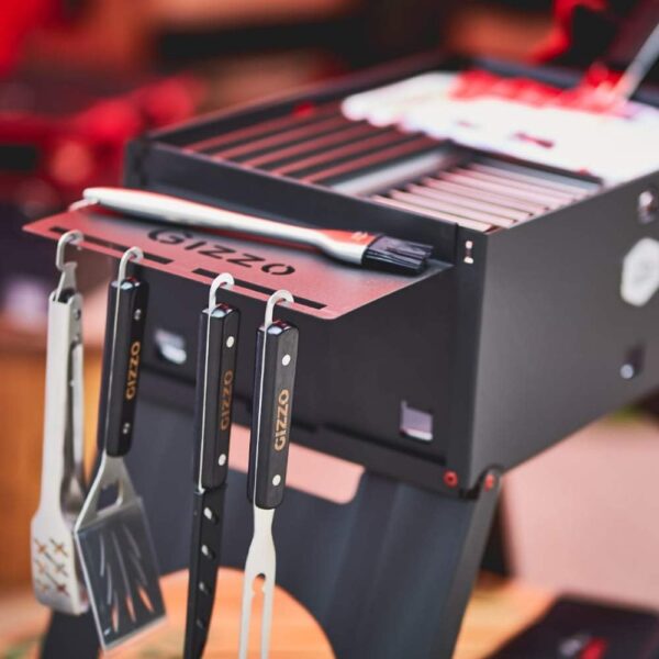 Gizzo Grill, Innovative Folding and Portable Grill - Easy to Setup up for Camping, Picnic, Anywhere You Go - Comes with all the Necessary Accessories for Barbecue - Image 5