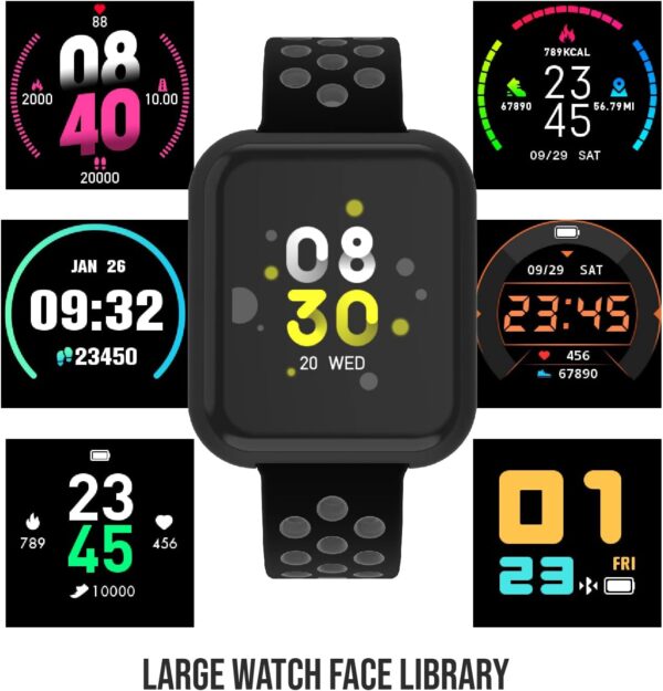 iTouch Air 3 Smartwatch Fitness Tracker for Men Women, with Heart Rate Tracker, Step Counter, Notifications, Sleep Monitor - Image 8