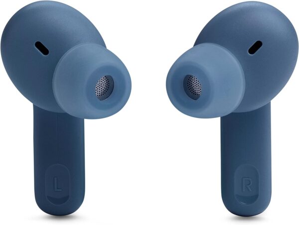 JBL Tune Beam Earphones, Bluetooth and Wireless, Water Resistant and Noise Cancelling with up to 48 Hours Battery Life, in Blue - Image 4