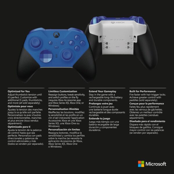 Xbox Elite Wireless Controller Series 2 - Core Edition (Blue) - Image 7