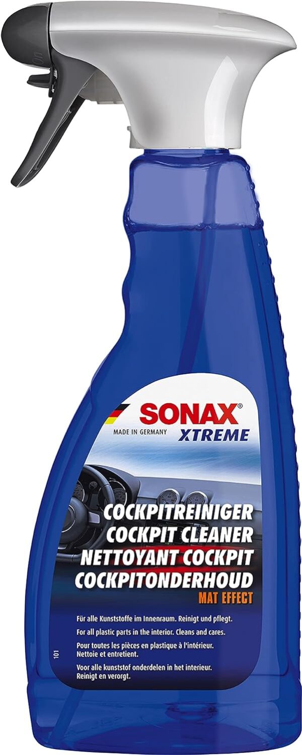 SONAX XTREME Cockpit Cleaner (500 ml) - For all plastic components in the car's interior. Seals the matt and textured surfaces. | Item-No. 02832410-810 - Image 2