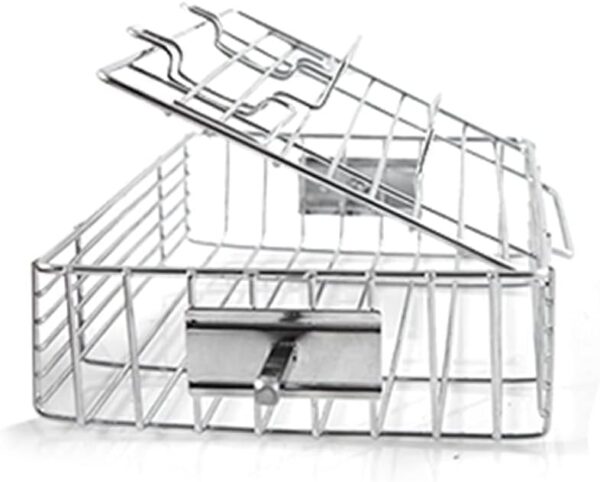 NUWAVE Rotisserie Basket For The 14qt & 15.5qt Brio Digital Air Fryer, 38205, Chrome Coated - Image 5