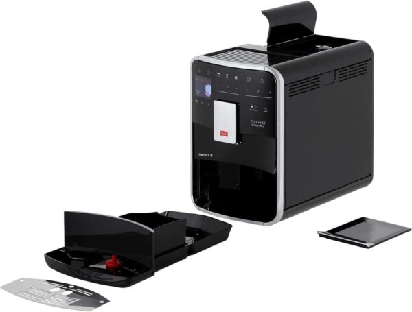 Melitta Bean to Cup Coffee Machine, Barista TS SMART Model F86/0-100, Bluetooth connectivity, Melitta Connect App, Whisper Grinder (Quiet Mark), Stainless Steel - Image 4