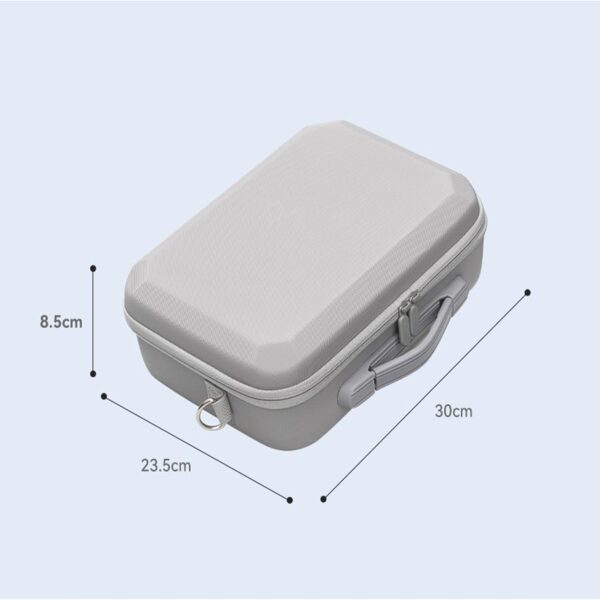 YUEMING Mini 3 Pro RC Case, Portable PU Leather Storage Bag Carrying Case with Handle Storage Box Shoulder Bag Compatible for DJI Mini 3/Mini 3 Pro RC Controller and Accessories - Image 7