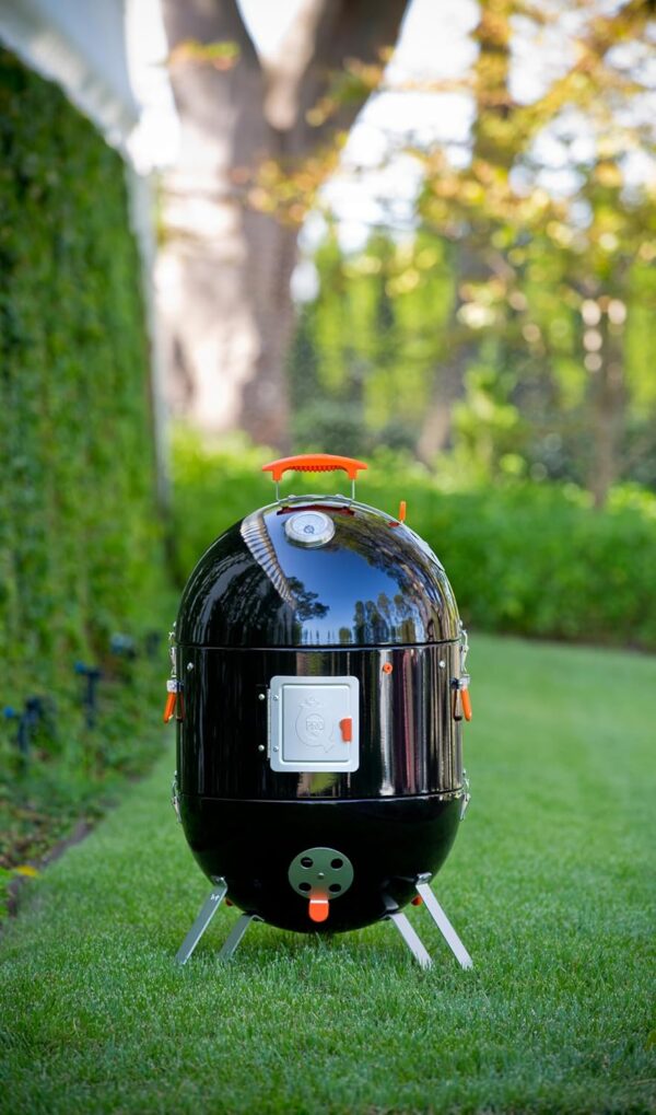 ProQ BBQ Smoker (Frontier V4) - 4in1 Charcoal Meat Smoker BBQ - Outdoor Smokers and Grills - BBQ with Smoker - Image 4