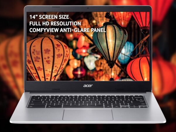 Acer Chromebook 314 CB314-2H Laptop - MTK MT8183, 4GB, 64GB eMMC, Integrated Graphics, 14-inch HD, Google Chrome OS, Silver - Image 4