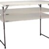 LIFETIME Height Adjustable Craft Camping and Utility Folding Table - Image 6