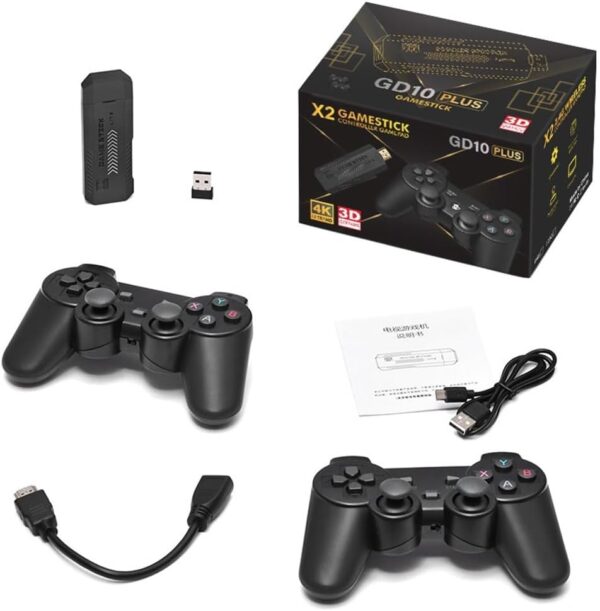 X2 Upgrade HDMI Retro Classic Game Stick 30000+ Loaded Games 3d Games Plug and Play HD 4k Wireless Game Controller 2.4g - Image 6