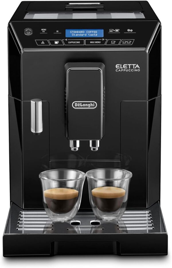 De'Longhi Eletta, Fully Automatic Bean to Cup Coffee Machine, Cappuccino and Espresso Maker, ECAM 44.660.B, 2 liters, Black - Image 3