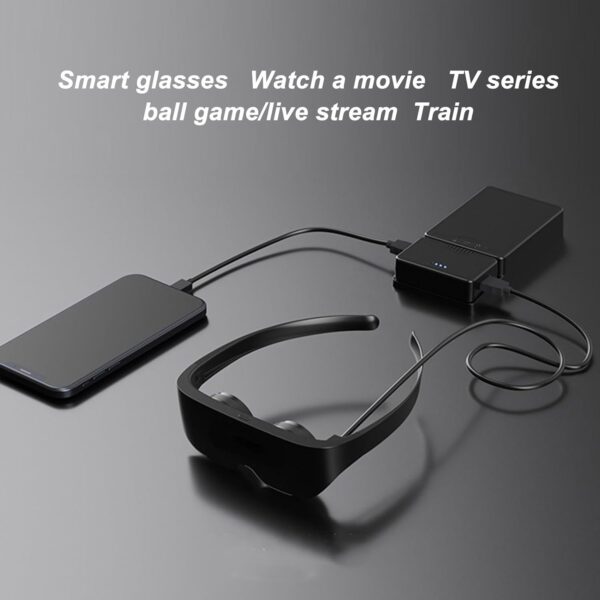 Air AR Glasses, Augmented Reality Glasses Wearable Headsets, Smart Glasses for Video Display, Portable Massive 4K Screen, Game, Watch on PC/Tablets/Game Consoles - Image 6