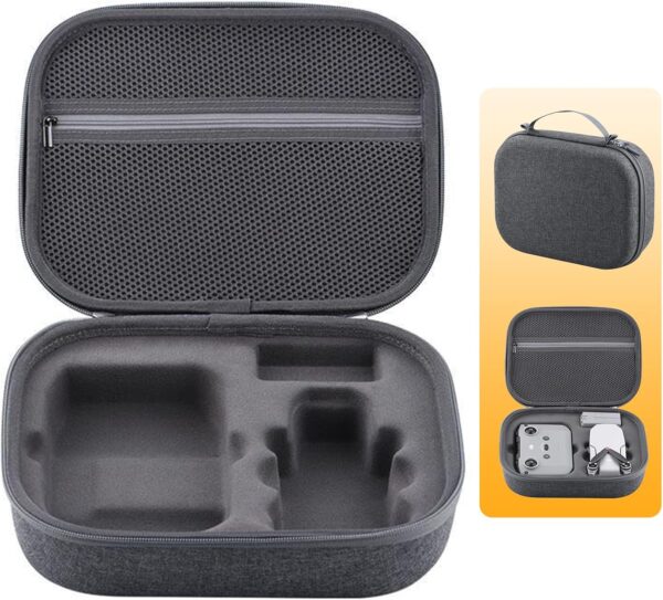 DR. WATCH Portable Storage Bag for DJI Mini 2 / Mini 2 SE/Action 4/3 Drone - Waterproof, Shockproof, and Anti-Collision Carry Case for DJI Mini 2 / Mini 2 SE/Action 4/3 Drone (Mini 2/SE [A]) - Image 2