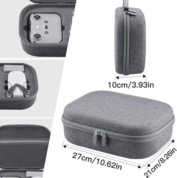 DR. WATCH Portable Storage Bag for DJI Mini 2 / Mini 2 SE/Action 4/3 Drone - Waterproof, Shockproof, and Anti-Collision Carry Case for DJI Mini 2 / Mini 2 SE/Action 4/3 Drone (Mini 2/SE [A]) - Image 6