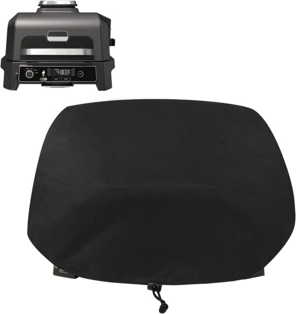 Cover Fit for Ninja Woodfire XL Grill-600D Oxford Cover for Ninja Woodfire Pro XL Grill, Electric BBQ Cover Compatible with Ninja XL Grill [OG850UK/OG901UK] - Image 2