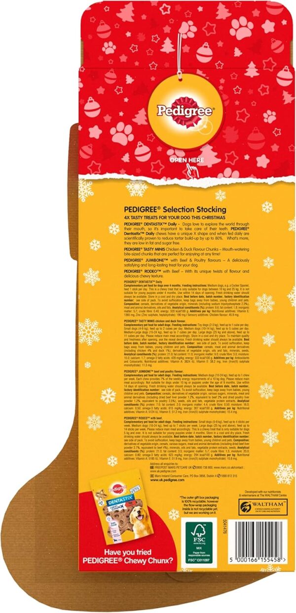 Pedigree Dog Christmas Stocking (Pack of 2) - Image 5