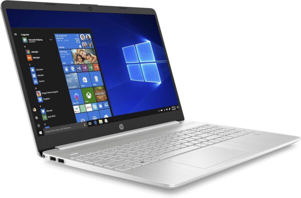 HP Laptop 14s-fq1000na, 14" Full HD Laptop, AMD Ryzen 5 5500U, 8GB Ram, 256 GB SSD, Windows 11 Home, Amazon Alexa Voice Service, Dual Front Facing Speakers, Silver - Image 5