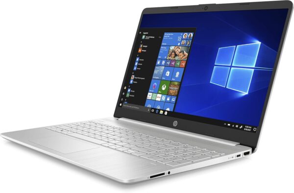 HP Laptop 14s-fq1000na, 14" Full HD Laptop, AMD Ryzen 5 5500U, 8GB Ram, 256 GB SSD, Windows 11 Home, Amazon Alexa Voice Service, Dual Front Facing Speakers, Silver - Image 4