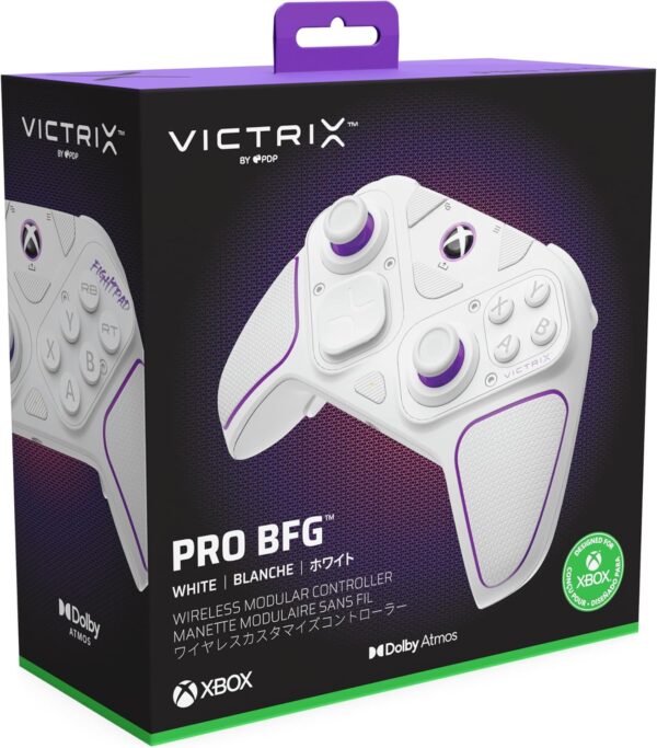 PDP Victrix Pro BFG Wireless Controller: White For Xbox Series X|S, Xbox One, and Windows 10/11 PC - Image 9