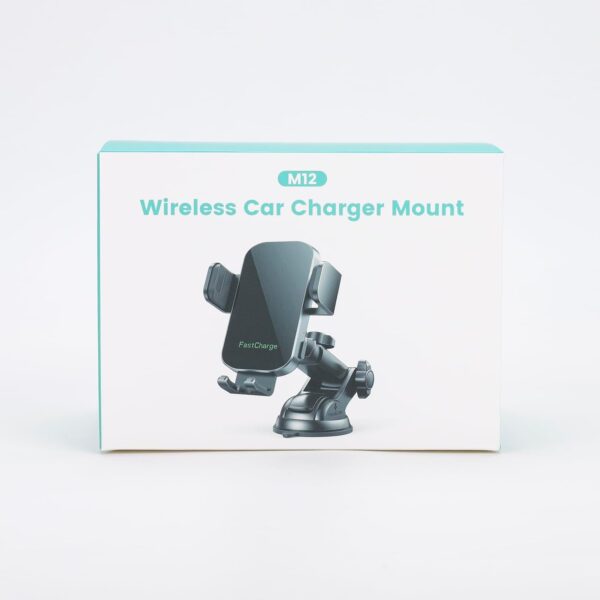 Glangeh Car Phone Holder Wireless Charger, Auto Clamping Wireless Car Charger, 15W Fast Wireless Charging Car Mount for Dash Windshield for iPhone 16 15 14 13 12 11 Pro Max, Galaxy S24+ and more - Image 9