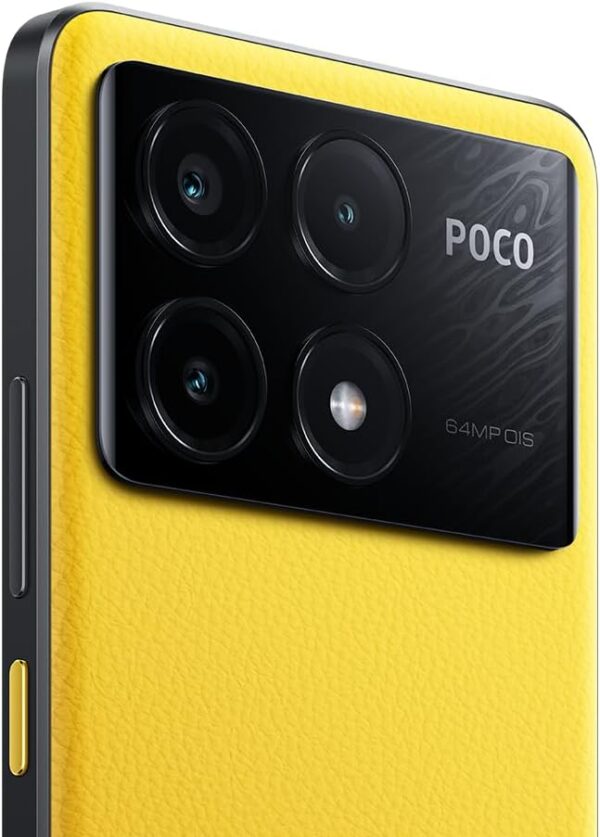 POCO X6 Pro 5G Yellow - Smartphone 12+512GB, MediaTek Dimensity 8300, 64MP triple camera, 6.67" 120Hz POLED display, 5000mAh, 67W turbo charging (UK Version + 2 Years Warranty) - Image 5