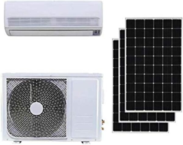 12000BTU Solar ACDC Inverter Ductless Mini Split Air Conditioner with Heater - Image 2