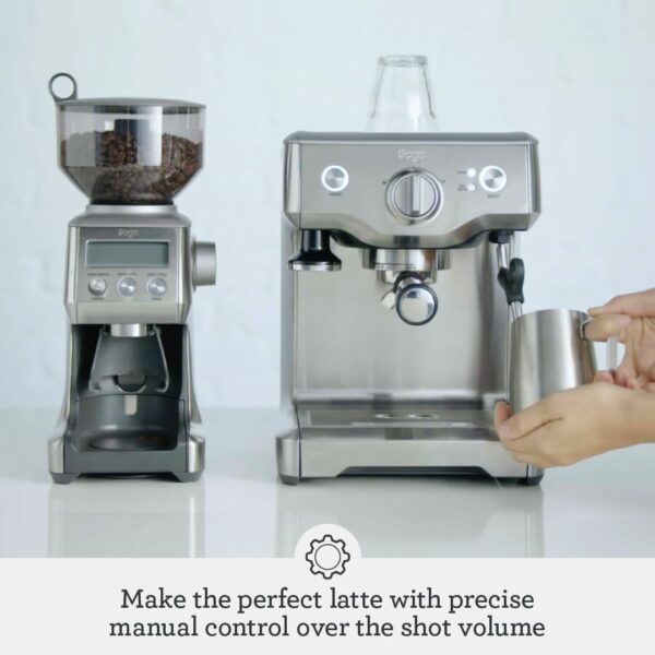 Sage the Duo-Temp Pro Espresso Machine, Coffee Machine with Milk Frother, BES810BSS - Brushed Stainless Steel - Image 7