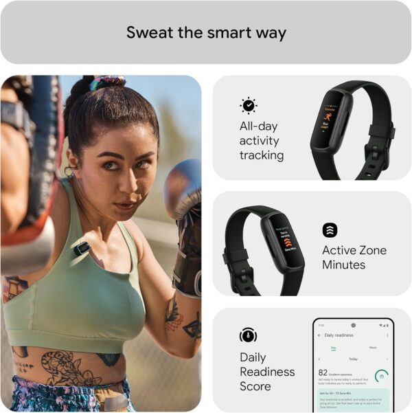 Google Fitbit Inspire 3 Activity Tracker with 6-months Premium Membership Included, up to 10 days battery life and Daily Readiness Score - Image 4