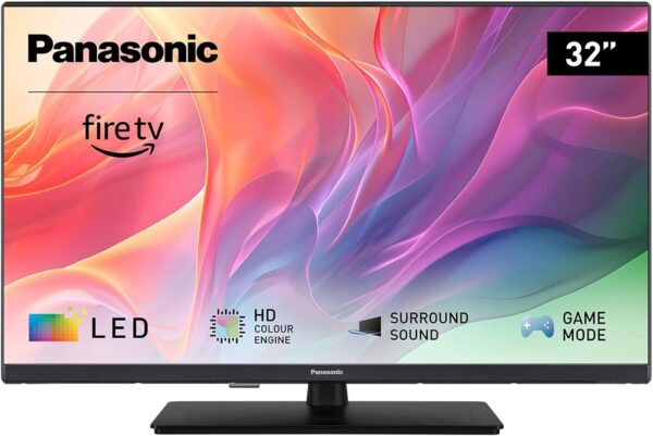 Panasonic TV-32S55AEY, S55 Series 32 inch Full HD LED Smart TV, 2024, Fire TV, HD Colour Engine, HDR, Alexa Voice Control, Media Player, For An Exceptional Visual Experience - Image 2