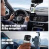Seltureone Rear View Mirror Phone Holder, 360° Flexible Rotating Multifunctional Retractable Mobile Phone Holder, Rearview Mirror Accessories, Car with Universal Holder - Image 5