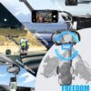 Seltureone Rear View Mirror Phone Holder, 360° Flexible Rotating Multifunctional Retractable Mobile Phone Holder, Rearview Mirror Accessories, Car with Universal Holder - Image 7