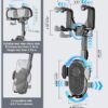 Seltureone Rear View Mirror Phone Holder, 360° Flexible Rotating Multifunctional Retractable Mobile Phone Holder, Rearview Mirror Accessories, Car with Universal Holder - Image 3
